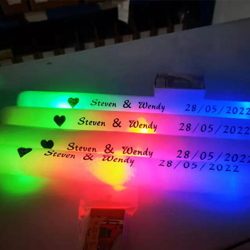 Flashing Led Foam Sticks Party - LED 야광봉, 야광 폼 스틱, 맞춤형