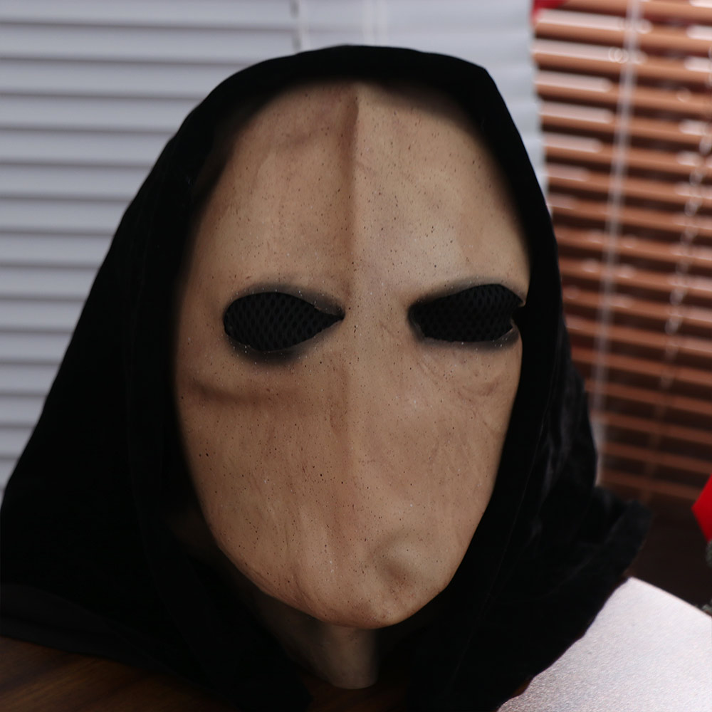 Latex Alien Mask Realistic - 얼굴이 없는 남자 할로윈 슬렌더맨 마스크,