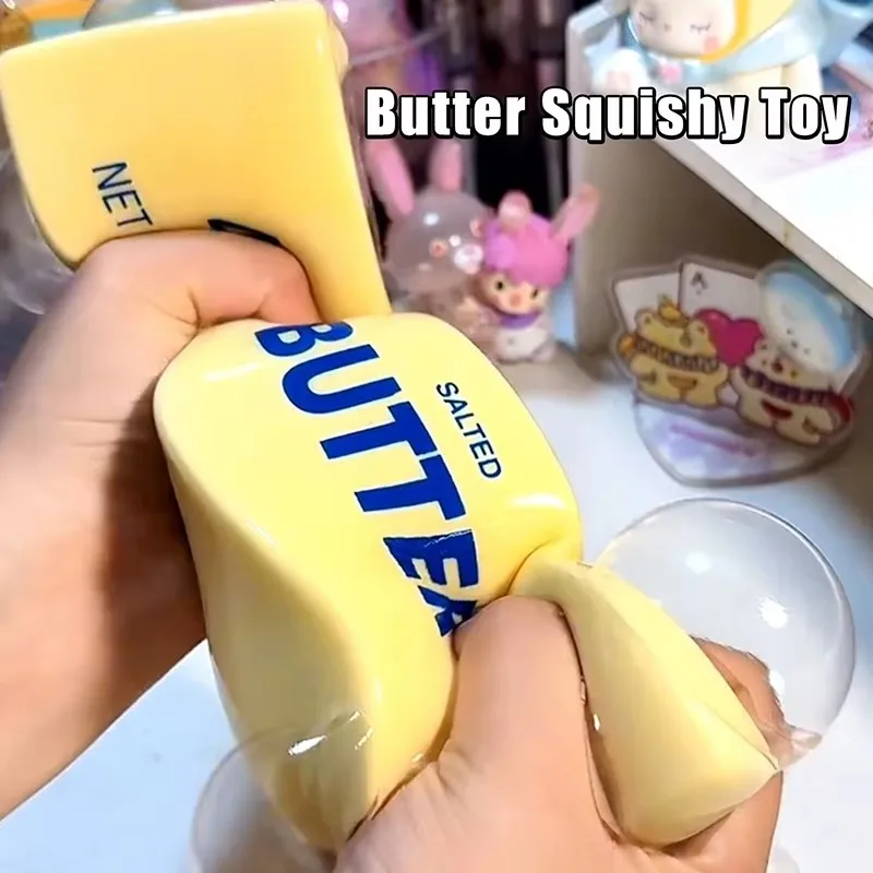 Prank Toys - 14/23CM 버터 스틱 피젯 토이 스퀴시