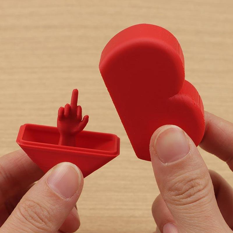 Prank Toys - 3D 프린팅된 하트 모양의 서프라이즈 박스