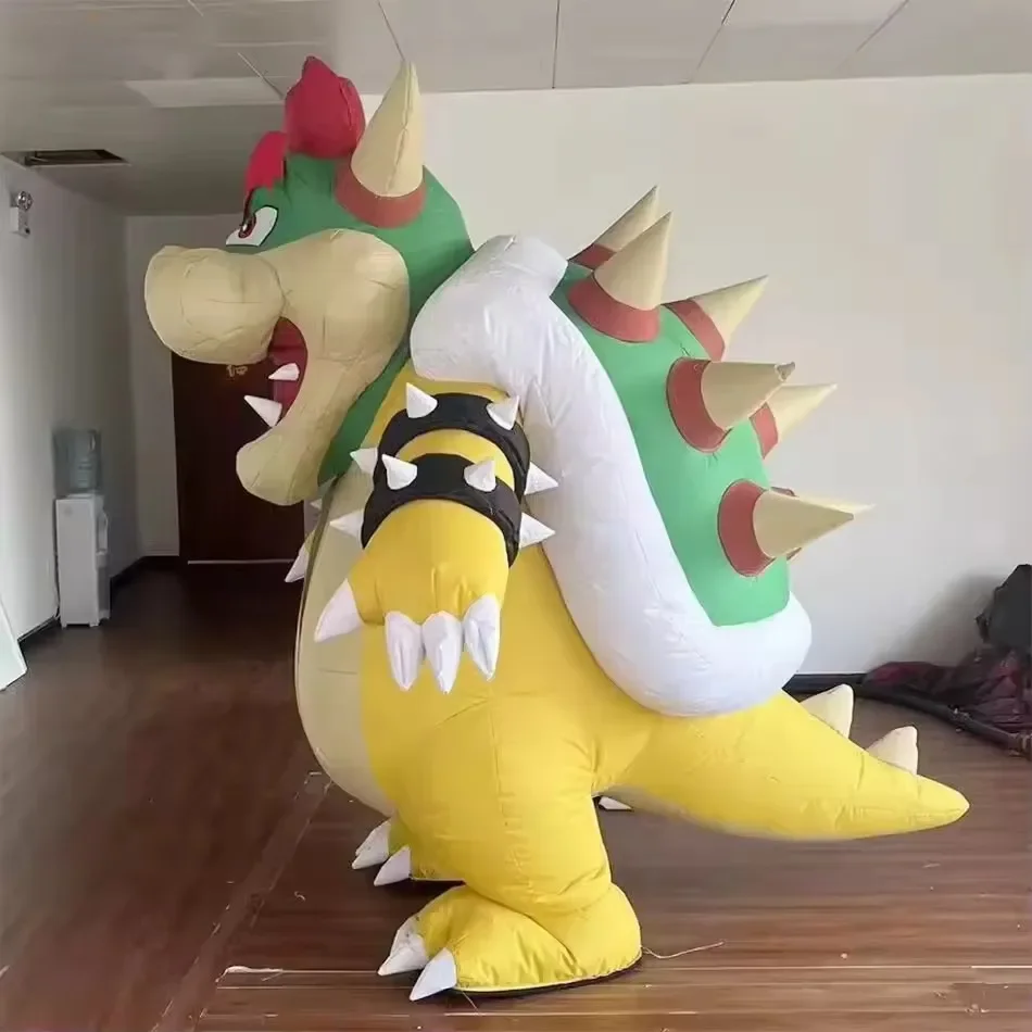 Inflatable Dinosaur Costume Adult - 풍선형 2M 드래곤 거북이 마스코트 인형