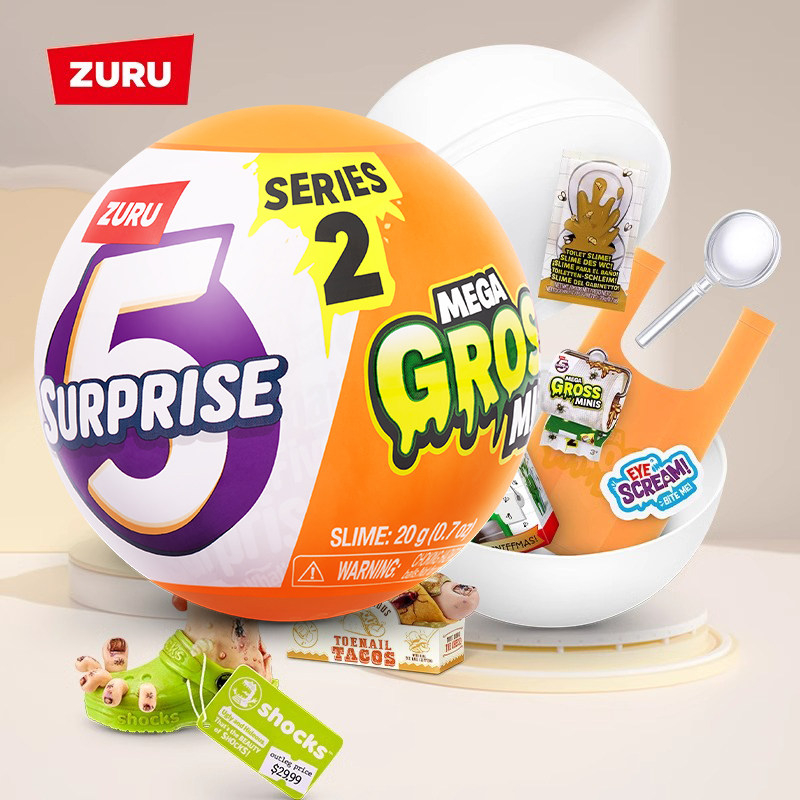 Prank Toys - 정품 ZURU 5 서프라이즈 메가 그로스