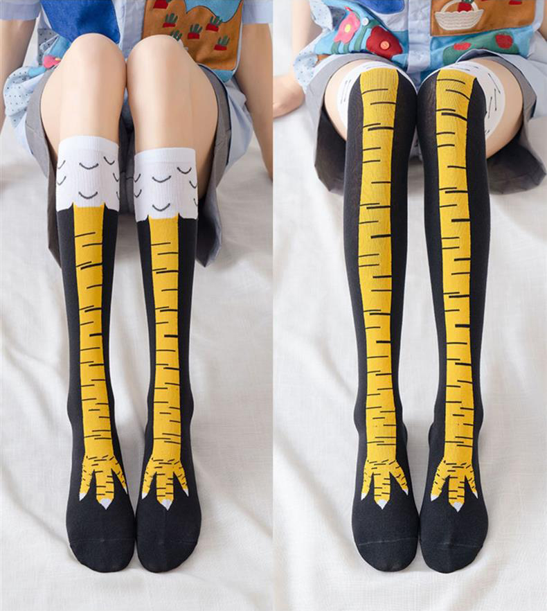 1/2paris 남성용 재미있는 3D 닭 양말 무릎 위 - Funny Chicken Leg Socks 리뷰 및 가격