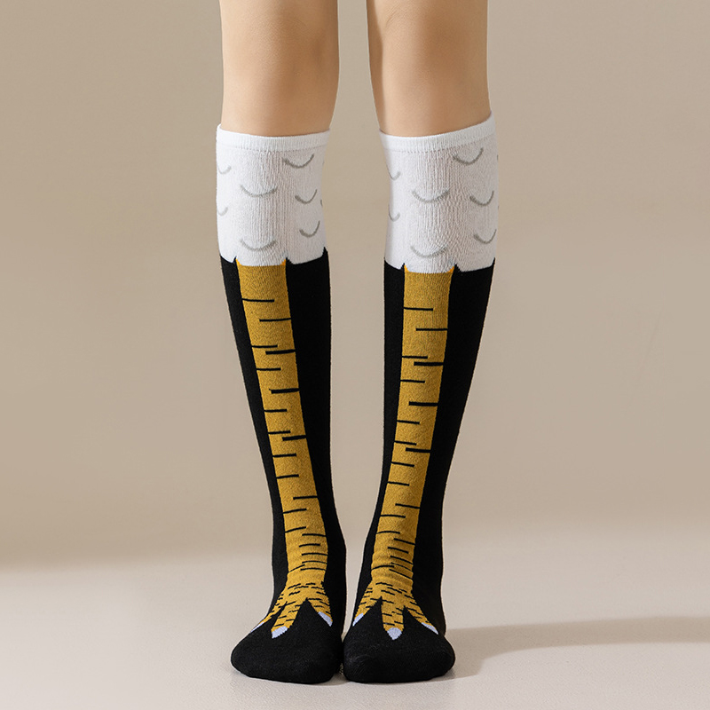 1/2paris 남성용 재미있는 3D 닭 양말 무릎 위 - Funny Chicken Leg Socks 리뷰 및 가격