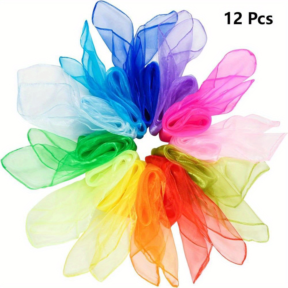 10pcs/12pcs 새로운 스타일 스퀘어 저글링 실크 - Magic Tricks 리뷰 및 가격