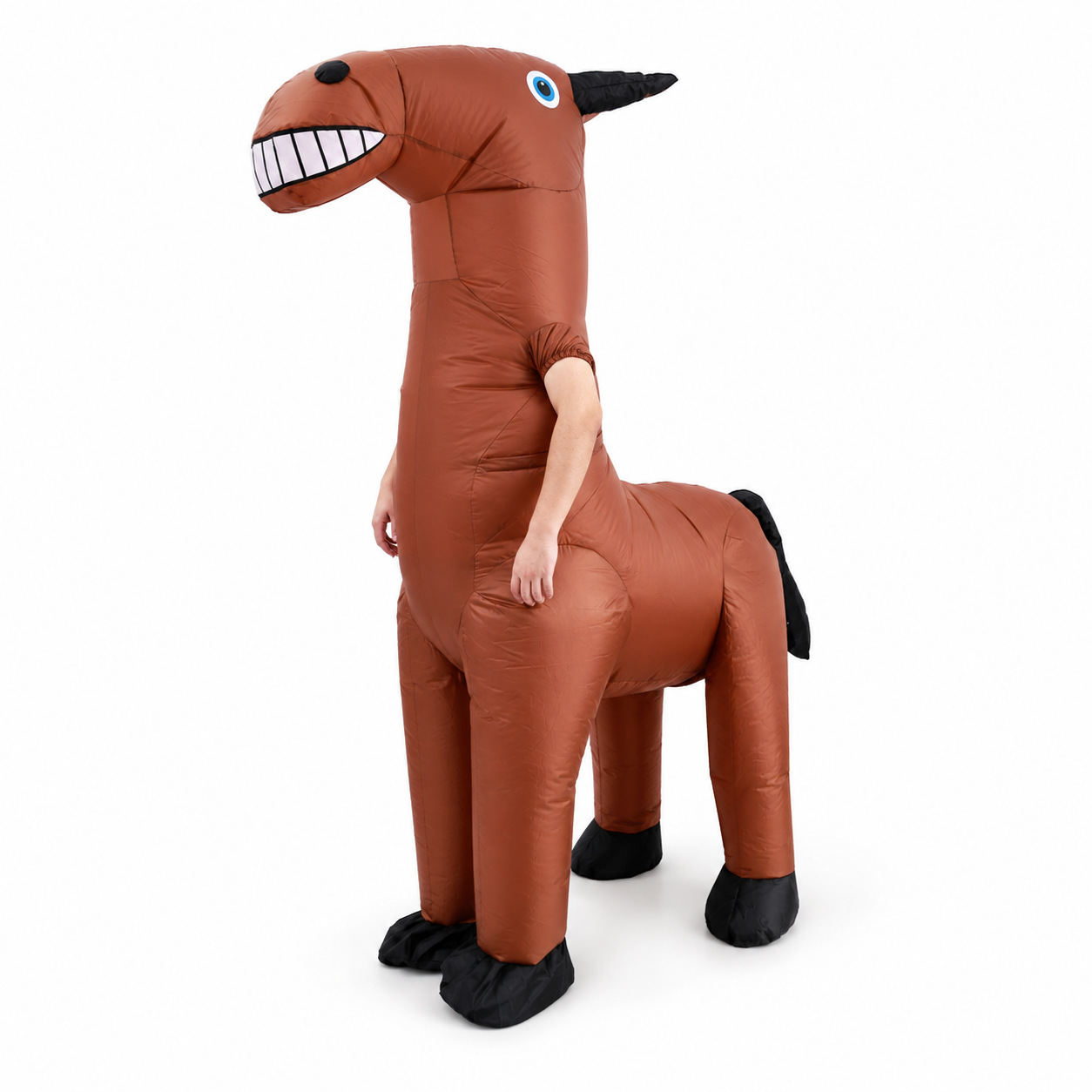 말 모양의 에어벌룬 의상, 만화 동물 캐릭터 의상, 할 - Costumes 리뷰 및 가격