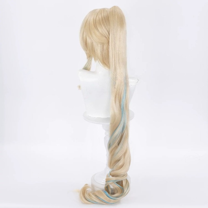 게임 Genshin Impact Vesna Strivo - Anime Cosplay Wig Heat Resistant 리뷰 및 가격