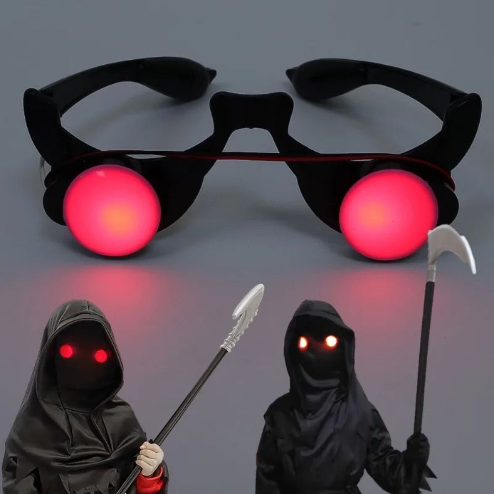 E9 할로윈 호러 레드 아이 안경, 재미있는 개성 넘치 - Glow In The Dark Party Glasses 리뷰 및 가격