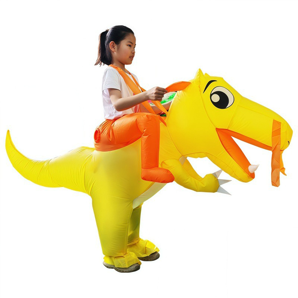 어린이 공룡 풍선 의상 노란색 동물 만화 인형 의상 축 - Inflatable Dinosaur Costume Adult 리뷰 및 가격