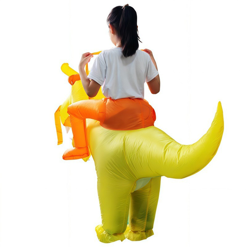 어린이 공룡 풍선 의상 노란색 동물 만화 인형 의상 축 - Inflatable Dinosaur Costume Adult 리뷰 및 가격