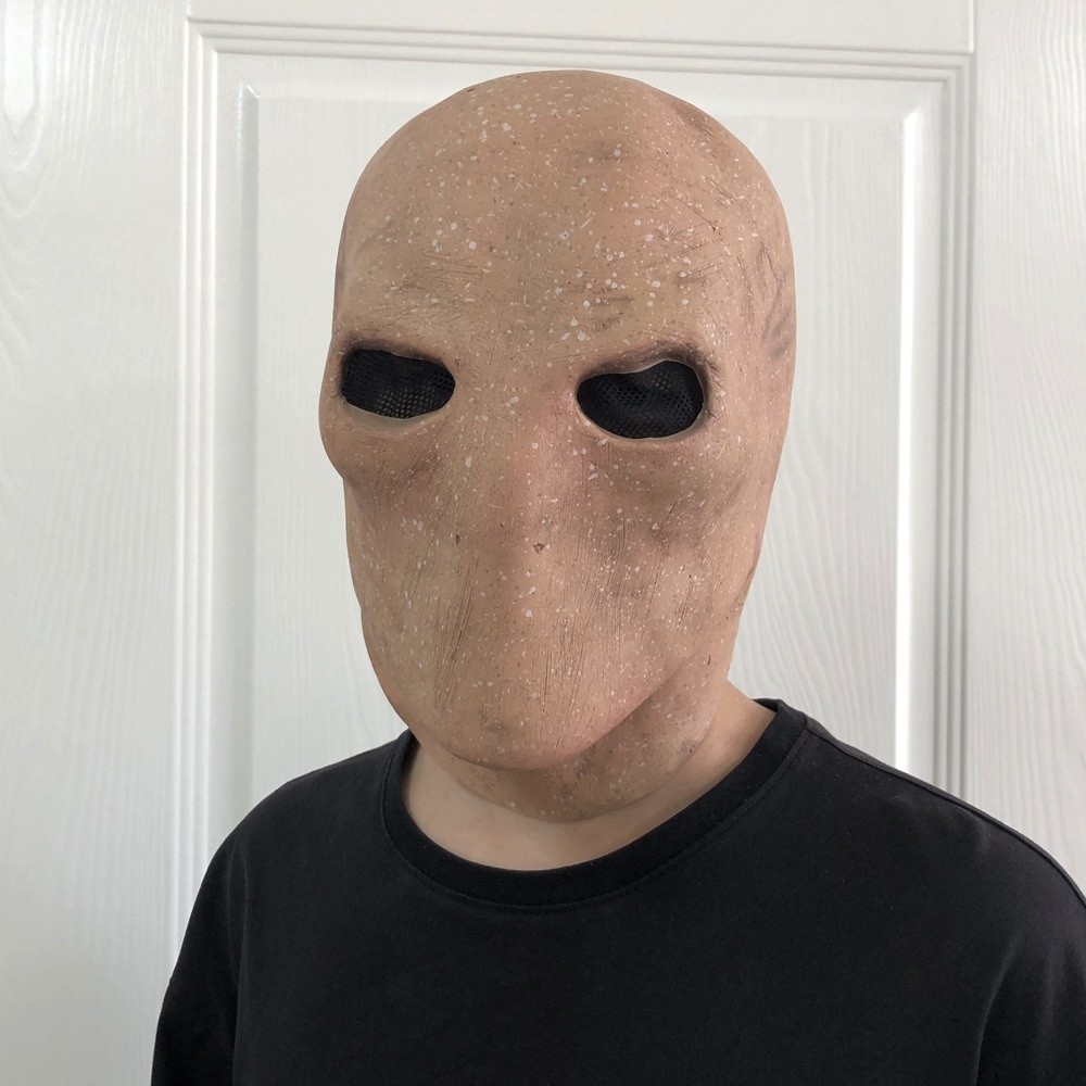 얼굴 없는 남자 할로윈 슬렌더맨 마스크 무독성 드레스업 - Latex Alien Mask Realistic 리뷰 및 가격