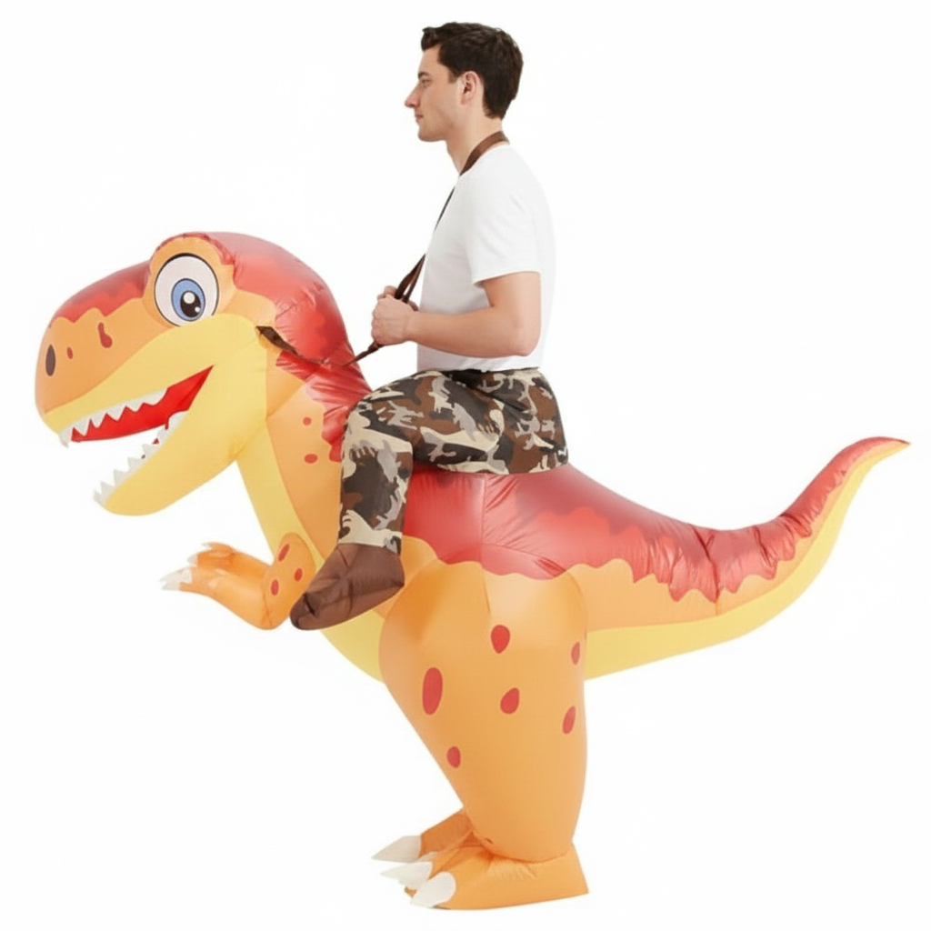 성인용 공룡 탑승 티렉스 의상 재미있는 풍선 슈트 남녀 - Inflatable Dinosaur Costume Adult 리뷰 및 가격