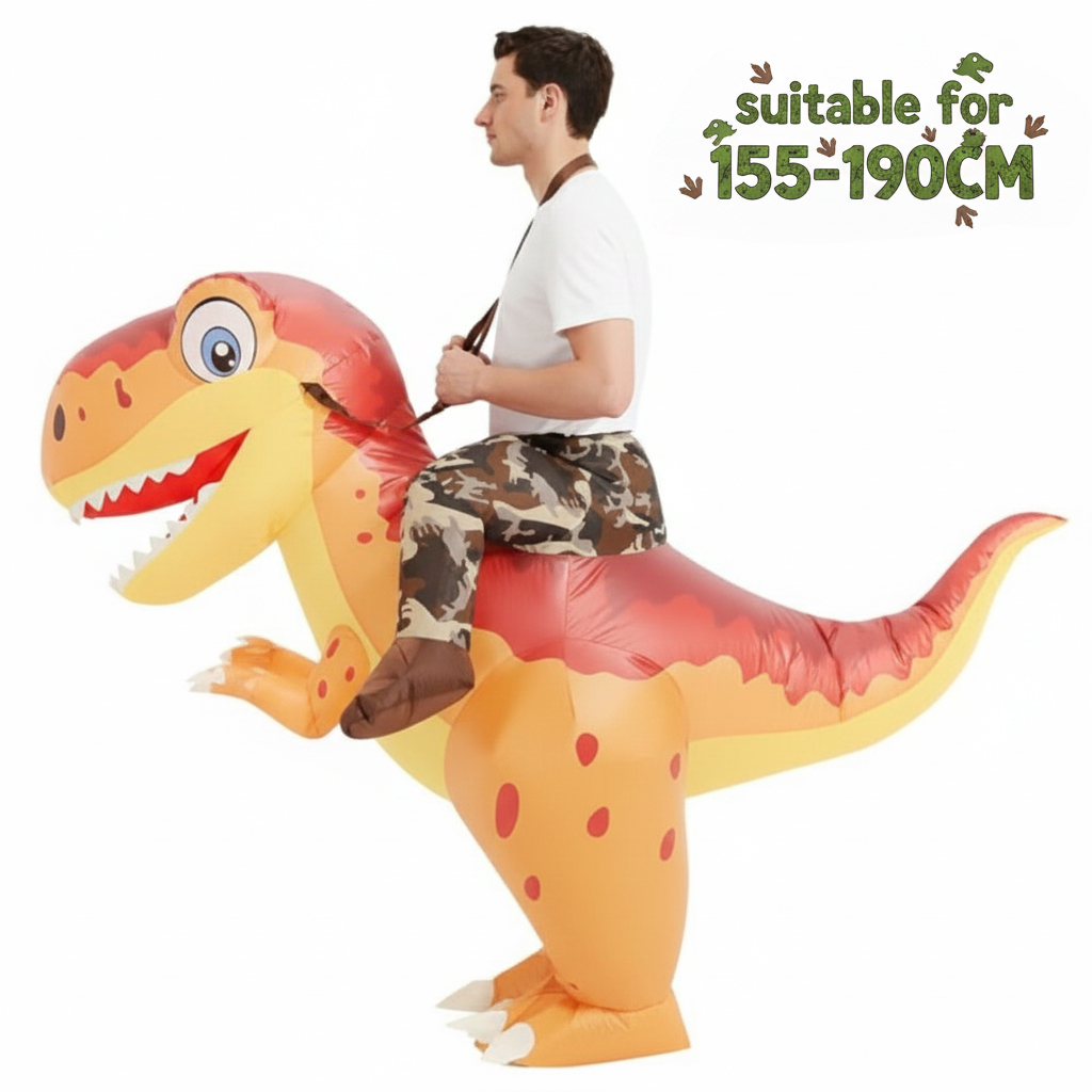 성인용 공룡 탑승 티렉스 의상 재미있는 풍선 슈트 남녀 - Inflatable Dinosaur Costume Adult 리뷰 및 가격
