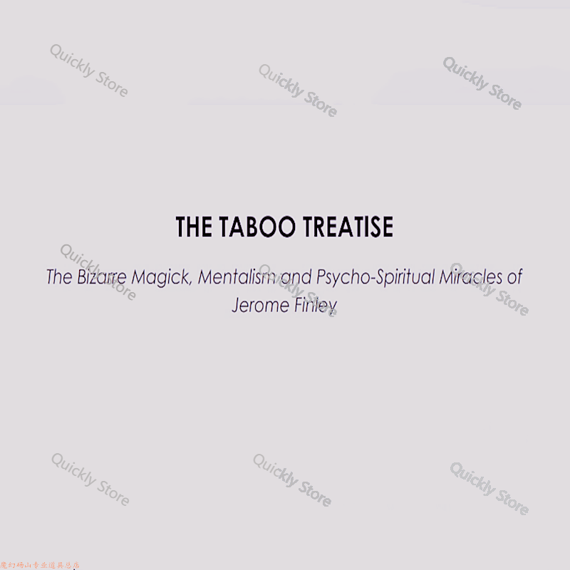 2025 타부 트리에이즈 저자: 제로메 펜리 - 마술  - Magic Tricks 리뷰 및 가격