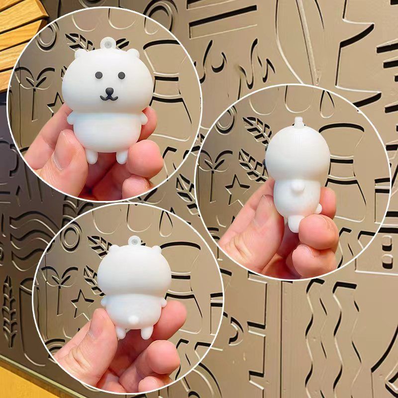 한국 농담 곰 열쇠고리 귀여운 만화 펜던트 인형 가방  - Prank Toys 리뷰 및 가격