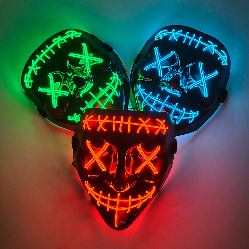 전문 맞춤형 발광 LED 퍼지 마스크 할로윈 볼 마스크 - Led Purge Mask Halloween 리뷰 및 가격
