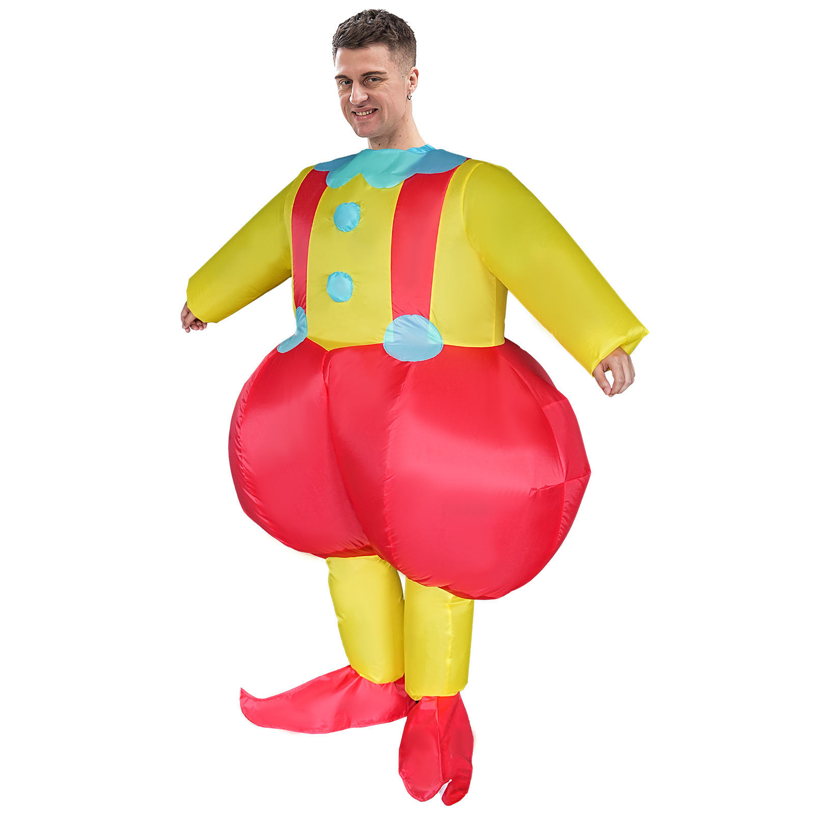 큰 엉덩이를 가진 광대 인형 의상, 풍선으로 부풀리는  - Costumes 리뷰 및 가격