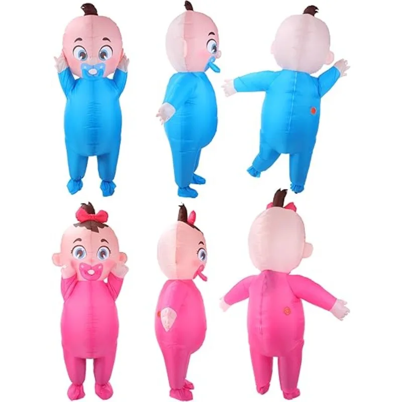 성인용 귀여운 아기 풍선 의상 2개 세트, 파란색 &  - Costumes 리뷰 및 가격