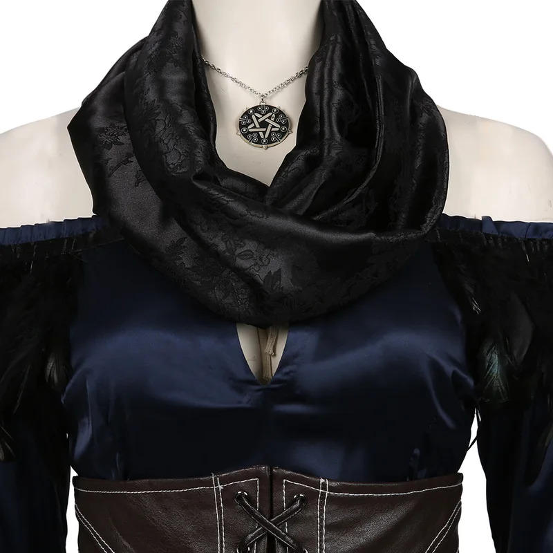 Yennefer 코스프레 판타지아 의상 변장 여성용 의 - Medieval Renaissance Dress Women 리뷰 및 가격