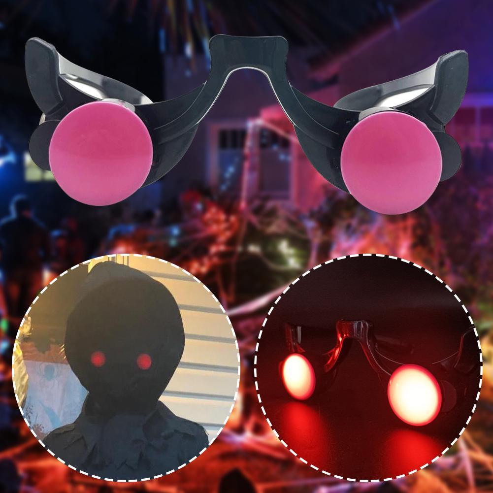 LED 빛나는 광선 안경 재미 있은 빨간 눈 할로윈 광 - Glow In The Dark Party Glasses 리뷰 및 가격