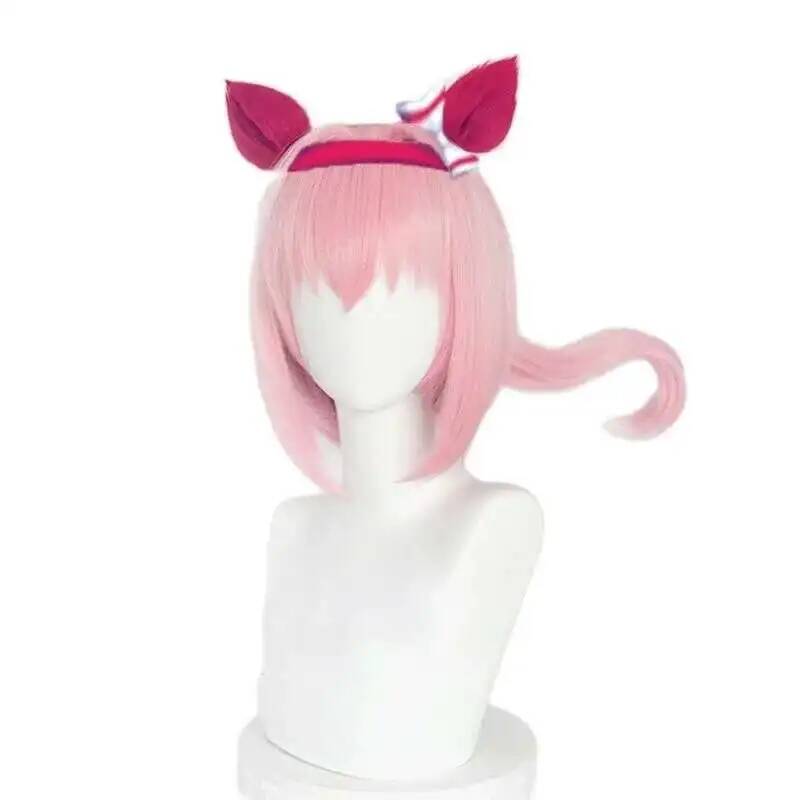 Uma Musume Haru Urara 코스프레 가발  - Anime Cosplay Wig Heat Resistant 리뷰 및 가격