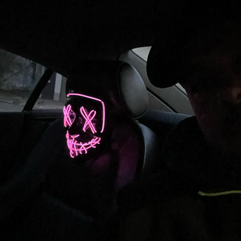 무선 LED 마스크 할로윈 파티 가면 무도회 네온 마스 - Led Purge Mask Halloween 리뷰 및 가격