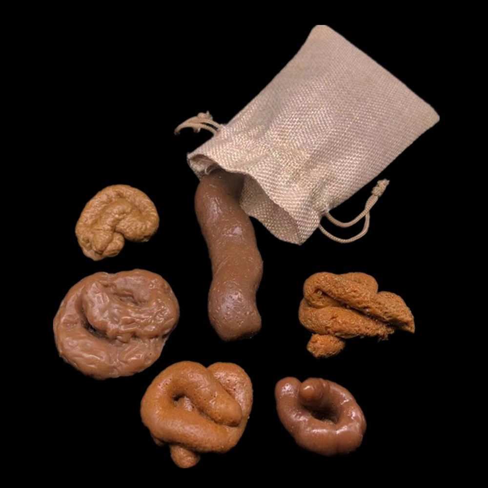6개입, 재미있는 장난용 똥 모양 장난감, 스트레스 해 - Fake Poop Gag Gift 리뷰 및 가격